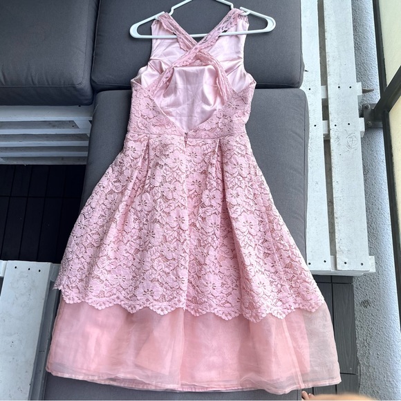 Chi Chi London - Lace dress with open back (UK size 8 - US size small) - Picture 2 of 7